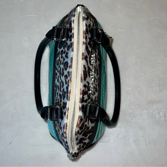 Lux de Ville Leopard Print and Mermaid Tote - Picture 8 of 12
